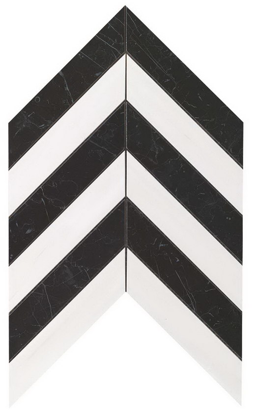Мозаика Chevron Warm Wall